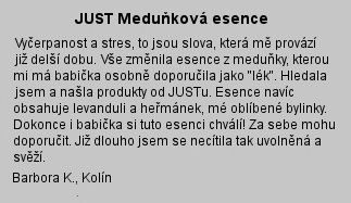 MEDUNKOVAESENCEZKUSENOST