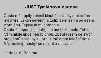 TYMIANOVAESENCEZKUSENOST